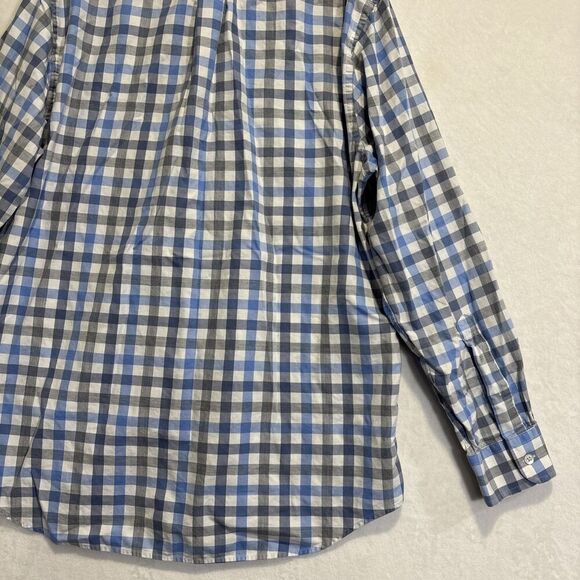 Vineyard Vines Men's Button Down Slim Fit Tucker Shirt Whale Blue Grey Large - Picture 16 of 16